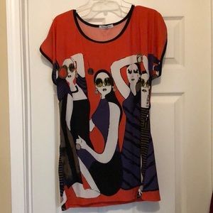 Off the shoulder vogue shirt!